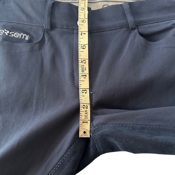 GERSEMI SERI NAVY FULL SEAT RIDING PANTS BREECHES SIZE 38 - Picture 11 of 13